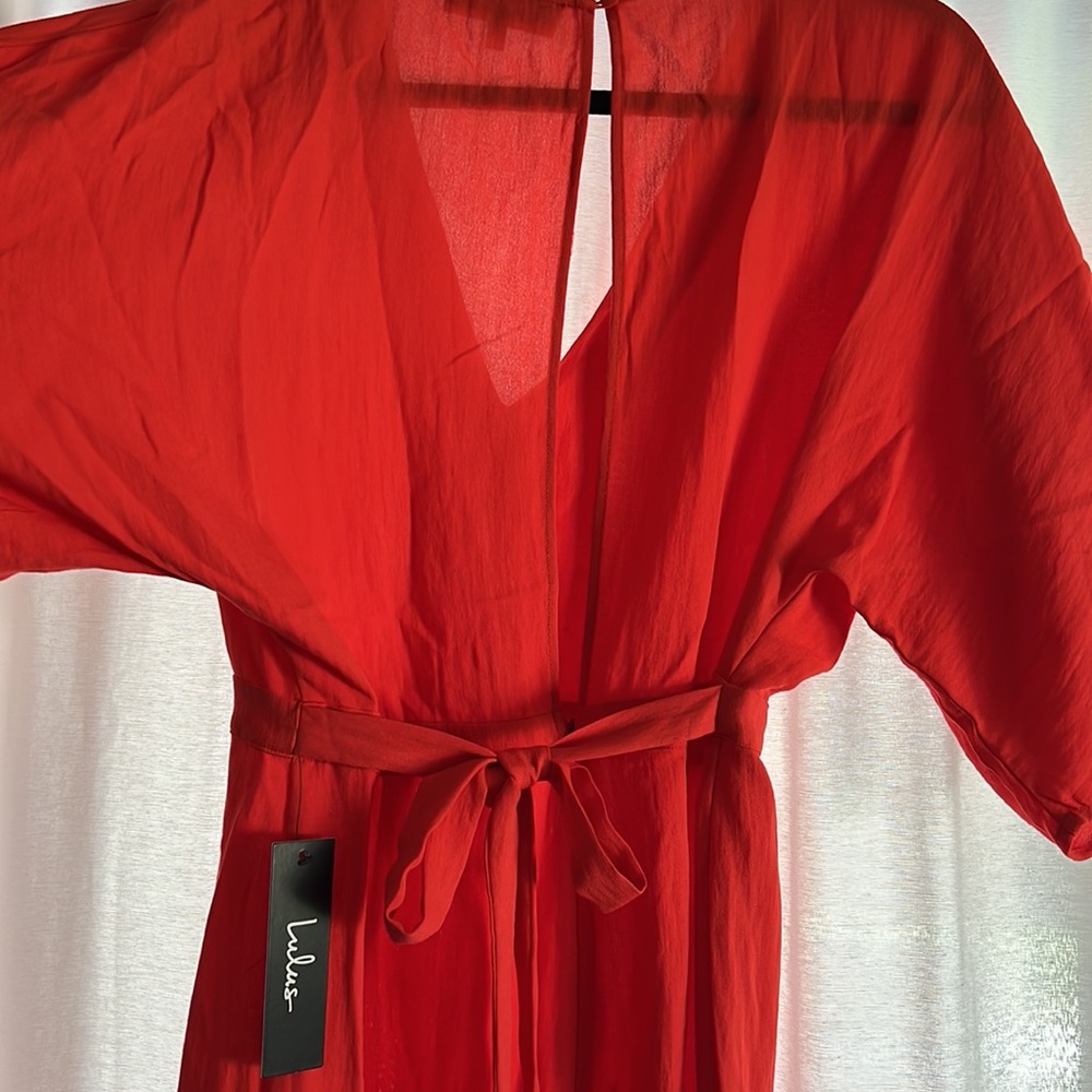 Lulus Red Romper - Picture 4 of 4